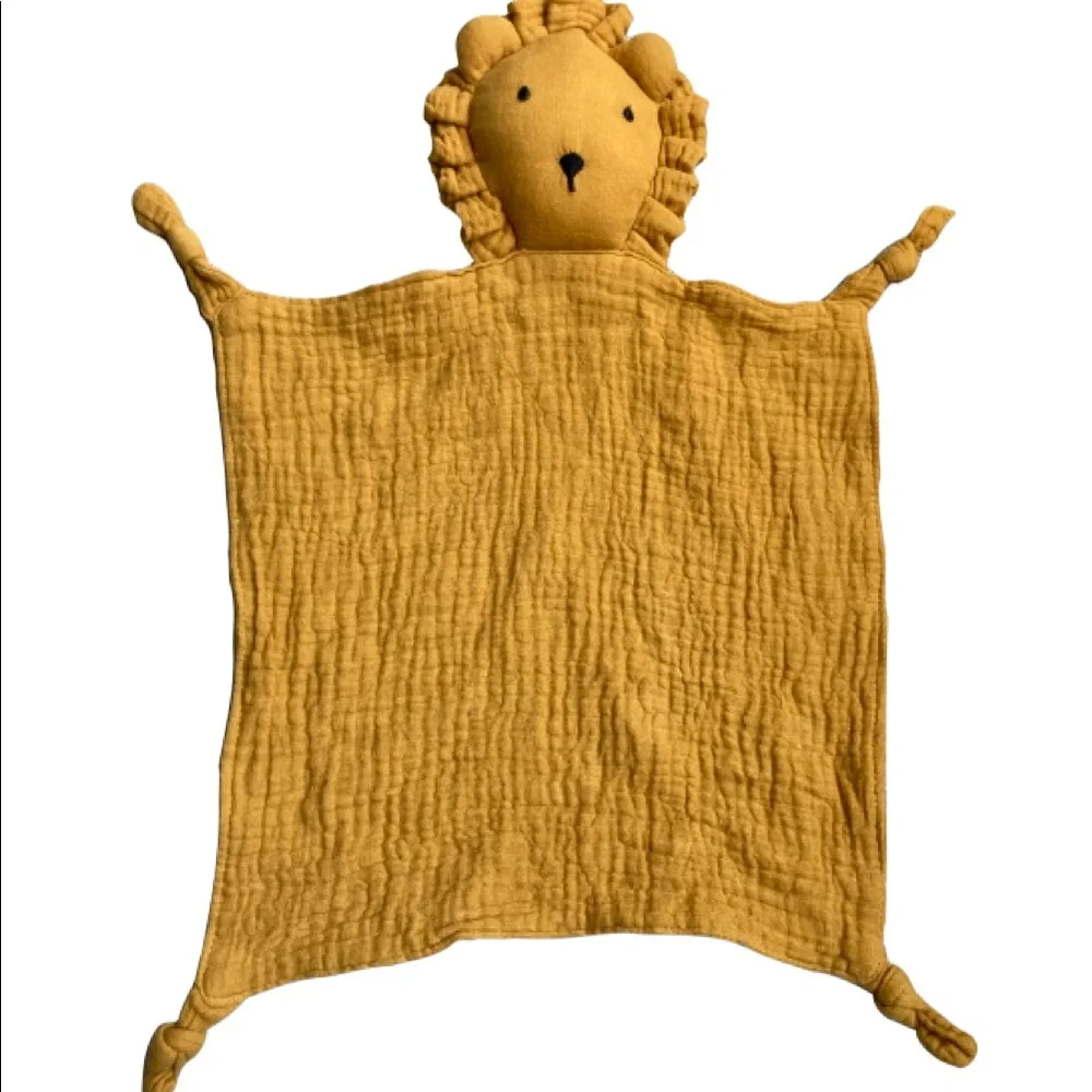 ⭐️ BOGO ⭐️ HP-Leo the Lion Muslin Lovey - Picture 1 of 7